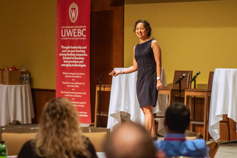 Martina Lauchengco at the Wisconsin Digital Symposium