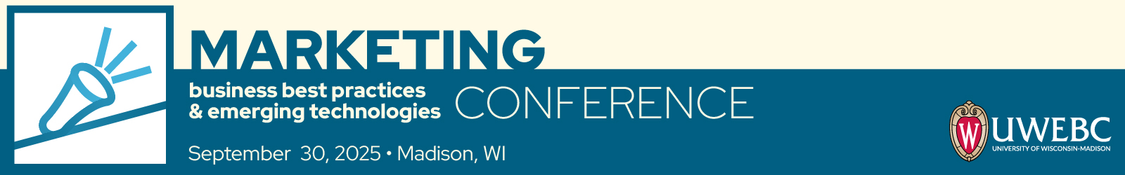 2025 Marketing Track conference header