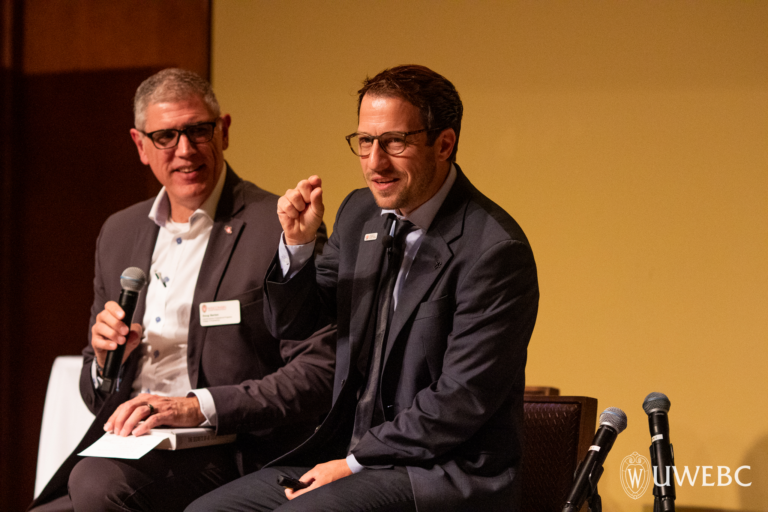Michael Proksch and Doug Barton at 2025 Wisconsin Digital Symposium event