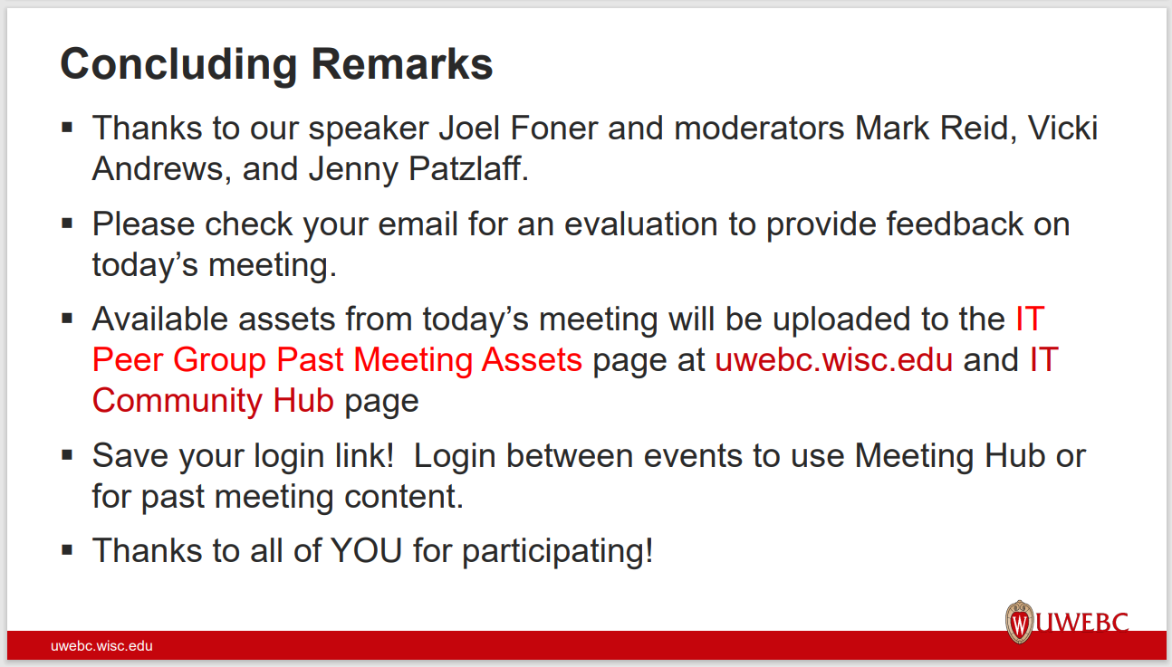 6. UWEBC Presentation: Closing Remarks thumbnail