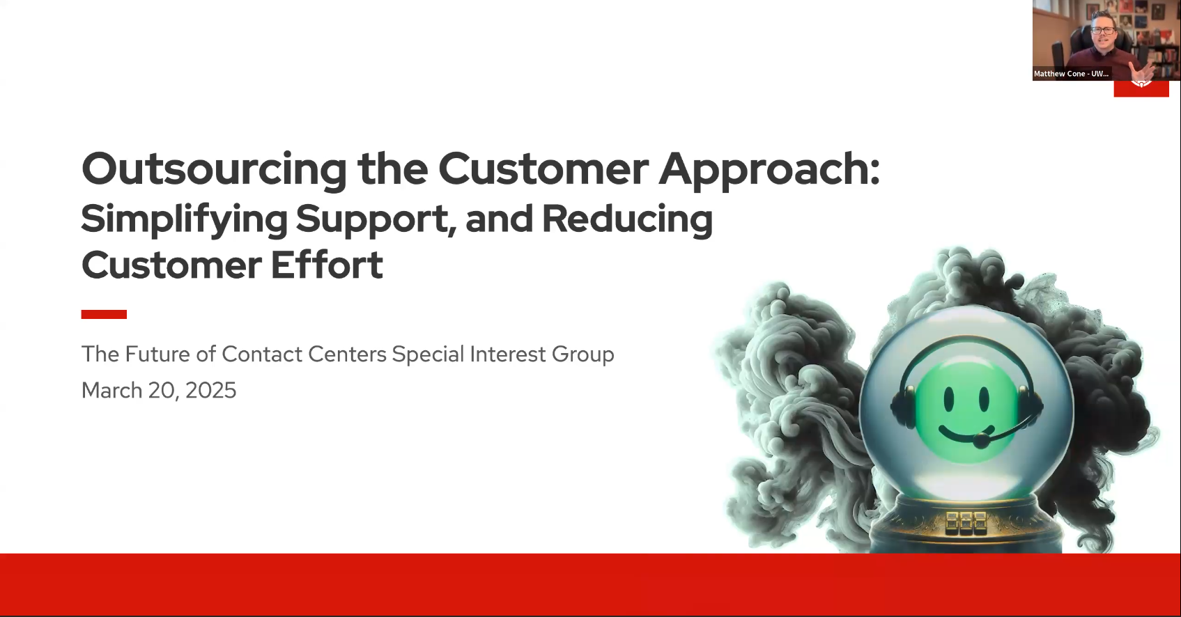 1. Full Event Recording: Outsourcing the Customer Approach: Simplifying Support, and Reducing Customer Effort thumbnail