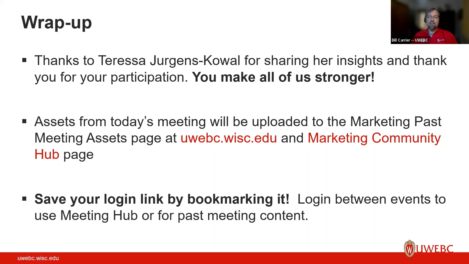 7. UWEBC Presentation: Closing Remarks thumbnail