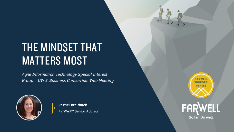 Farwell Presentation Slides: The Mindset that Matters Most for Agile thumbnail