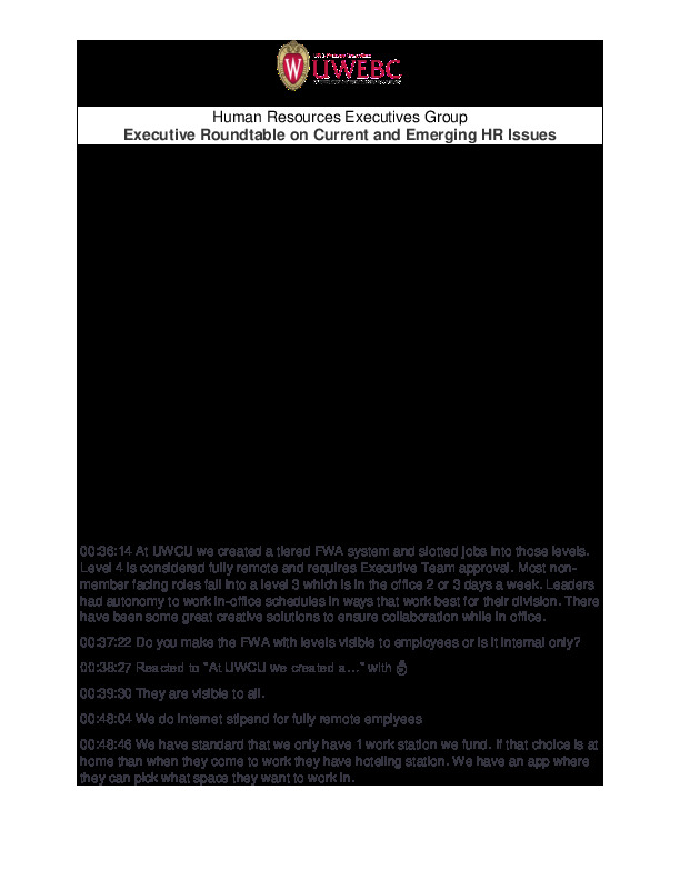 Human Resources Executives Group Meeting Transcript thumbnail