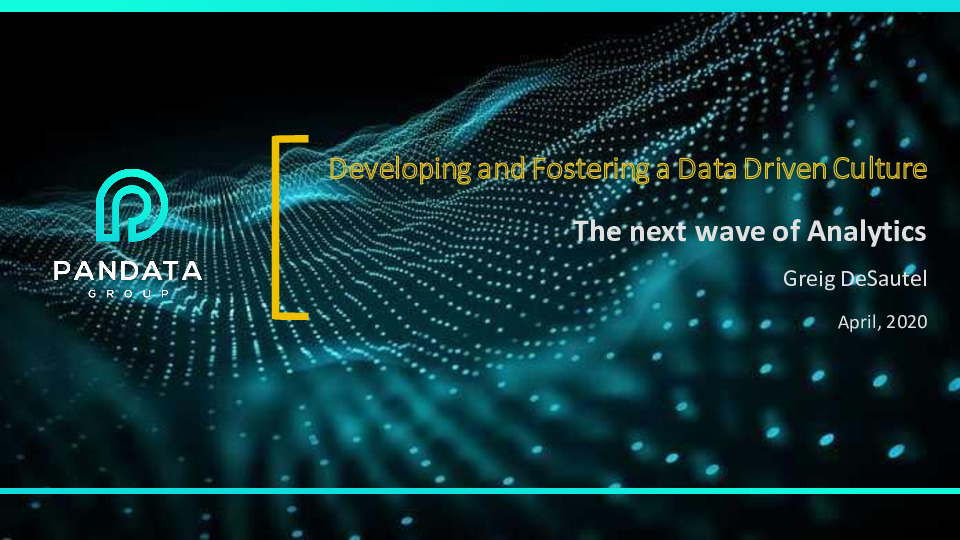 Pandata Group Presentation Slides: Developing and Fostering a Data Driven Culture thumbnail