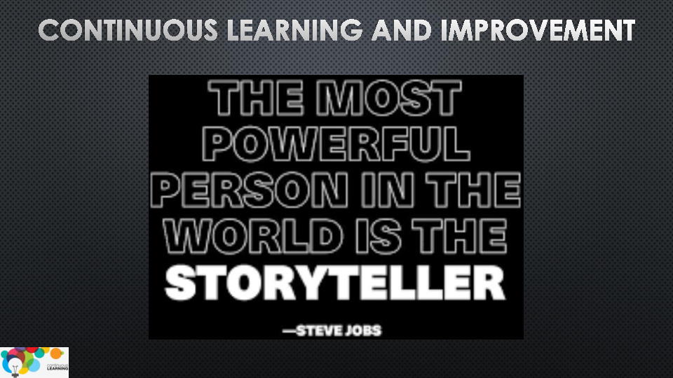 Joe Dunlap Presentation Slides: Continuous Learning and Improvement thumbnail