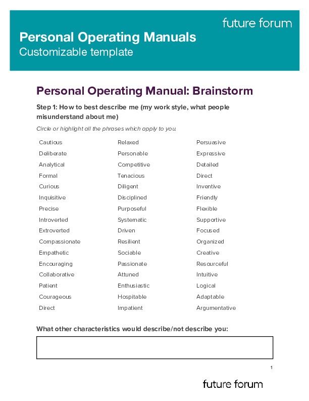 Additional Resources from Dr. Hoffbauer: Personal User Manual thumbnail