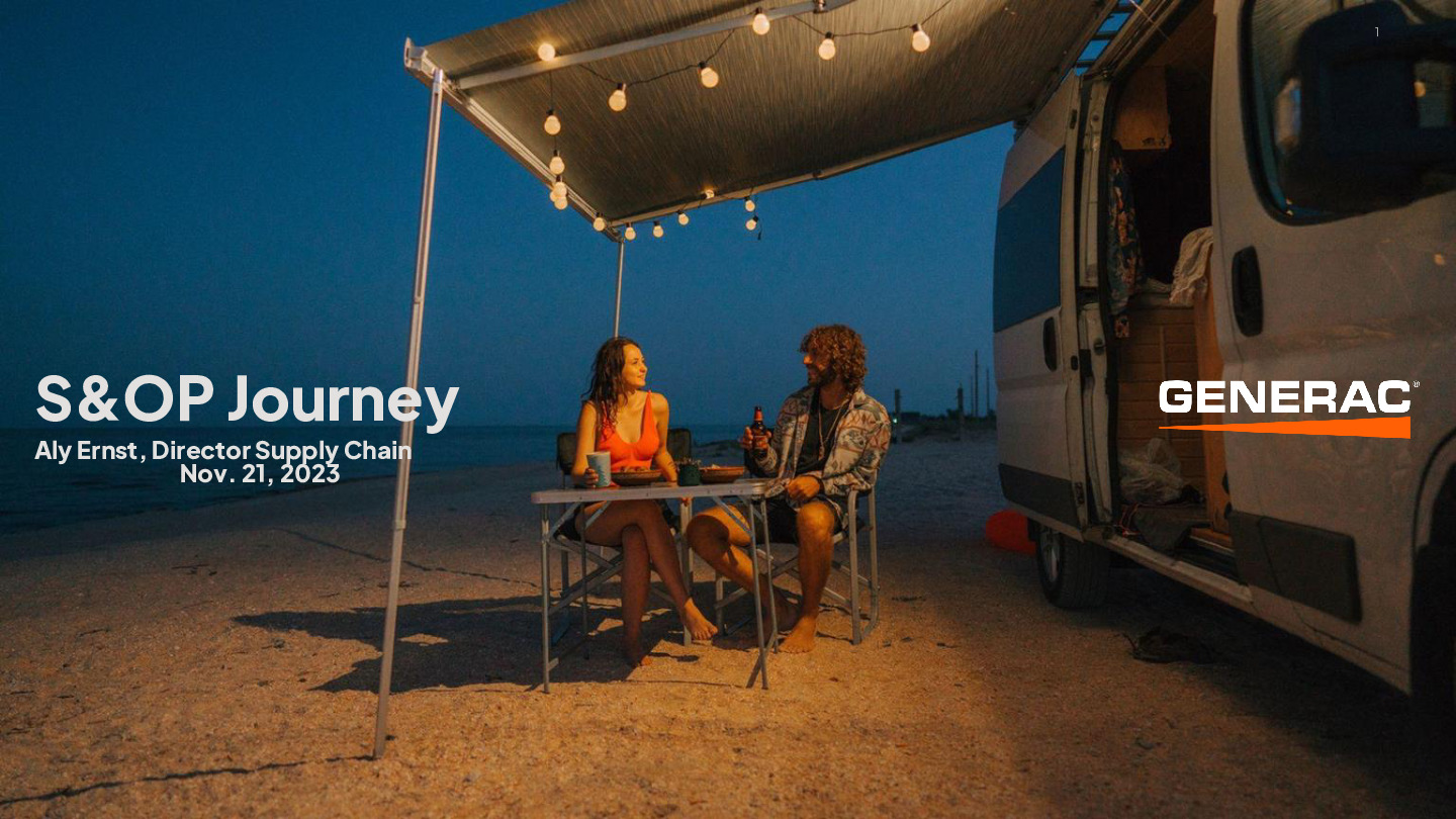 3. Generac Power Systems Presentation Slides: S&OP Journey thumbnail