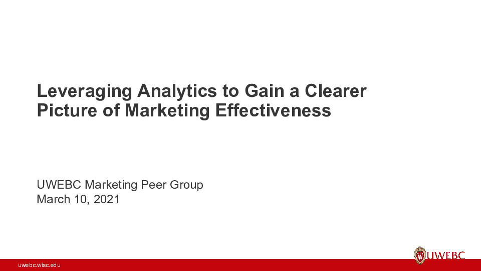 UWEBC Presentation Slides: Opening Remarks thumbnail